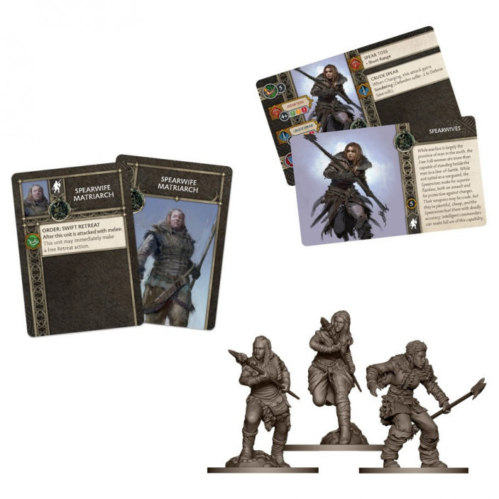 A Song of Ice and Fire : Tabletop Miniatures Game - Free Folk Spearwives
